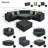Outdoor Wicker Sofa Set For Relaxing And Socializing, Enhancing Patio And Garden-743921484-738525282