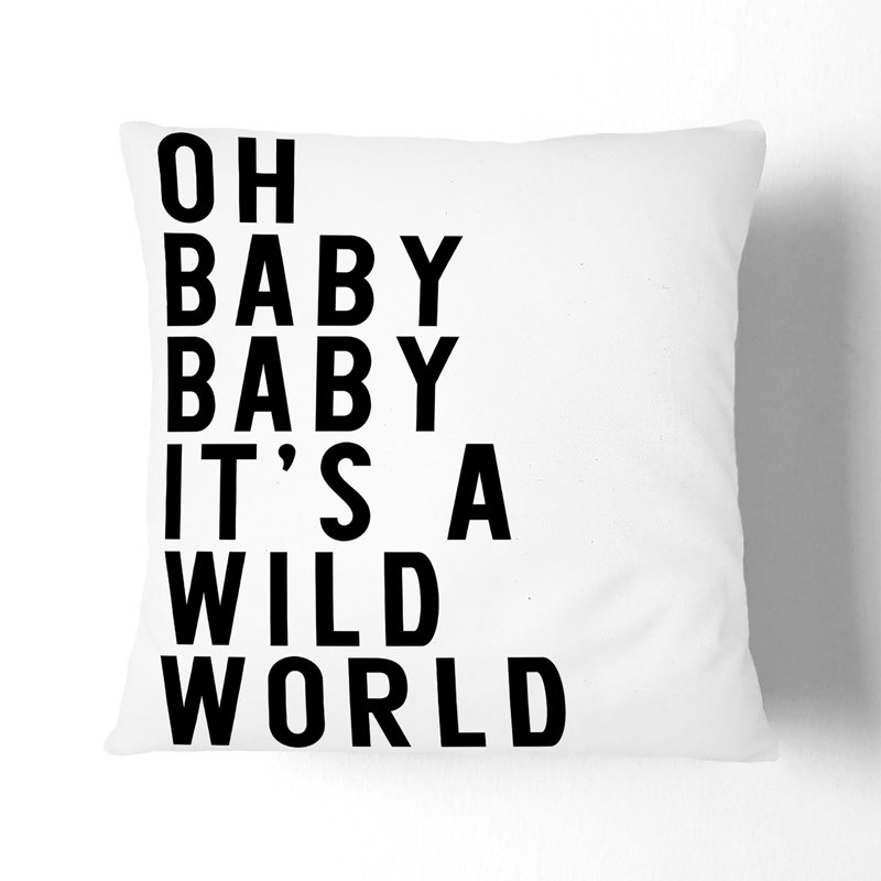 Wild World Scatter Cushion, 40cm H x 40cm W x 15cm D