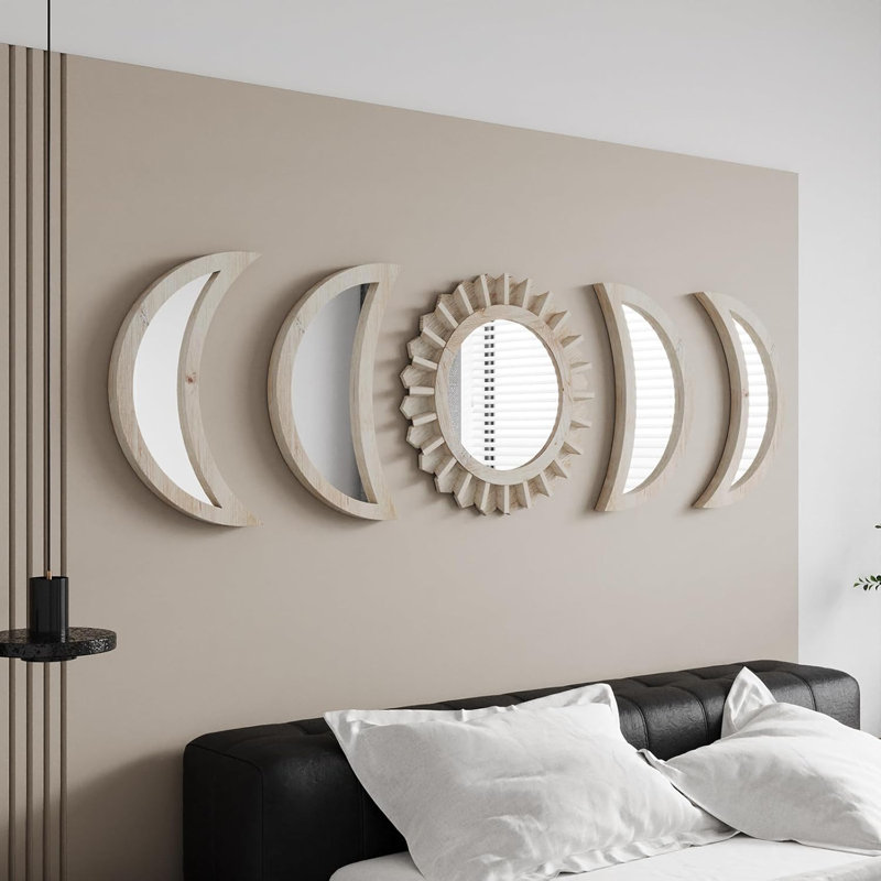 Lunar Phase Mirror Set