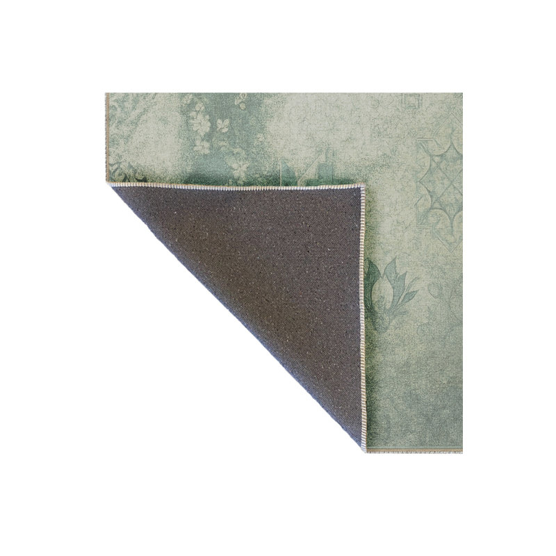 Tapis beige tissé Mosso, 4 pi 11 po x 9 pi 10 po