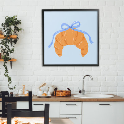 «Blue Bow Croissant», dessin de Krissy Mast