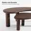 Tables basses gigognes en bois-327720992