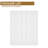 80" Primed 2-Paneled Double Solid Manufactured Wood Slab Door Without Frame and Hardware Kit-107878961