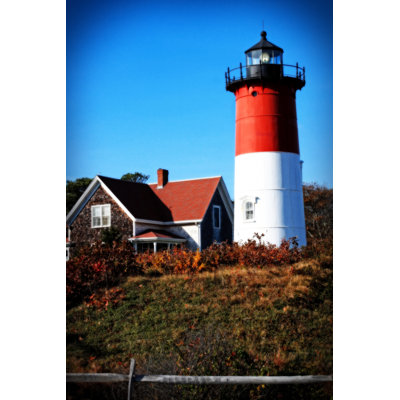 Nauset Light House by Jobe Waters Photographic Print on Wrapped Canvas