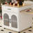 80-Inch Expandable Kitchen Island Dining Table Solid Wood Grain Countertop Power Outlet Mobile Storage Cart Cabinet 2 Drawers-1962572041-1962572040