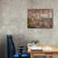 «Epic Graffiti», salle à manger sur la terrasse, par Nicky Boehme, art mural sur toile, 34 po x 26 po-114790760