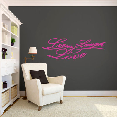 Text & Numbers Non-Wall Damaging Wall Decal