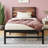 Doiphode Full Size Platform Bed Frame with Rustic Vintage Wood Headboard,  No Box Spring Needed Rustic Brown-990780441-1001058225