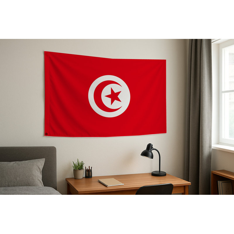 Drapeau tunisien — Drapeau
