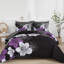 Ensemble d'édredon floral 7 pièces avec draps en microfibre toutes saisons-122608034-122608044