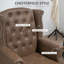Daliza Faux Leather Wingback Chair-1129438269