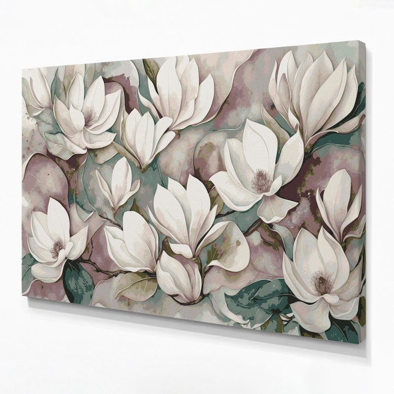 Art mural sur toile Botanical Magnolia
