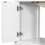 Meuble-lavabo 36 po avec lavabo, armoire de salle de bain avec porte à fermeture en douceur, 4 tiroirs de différentes tailles, structure et pieds en bois massif, un paquet, blanc-1272425687