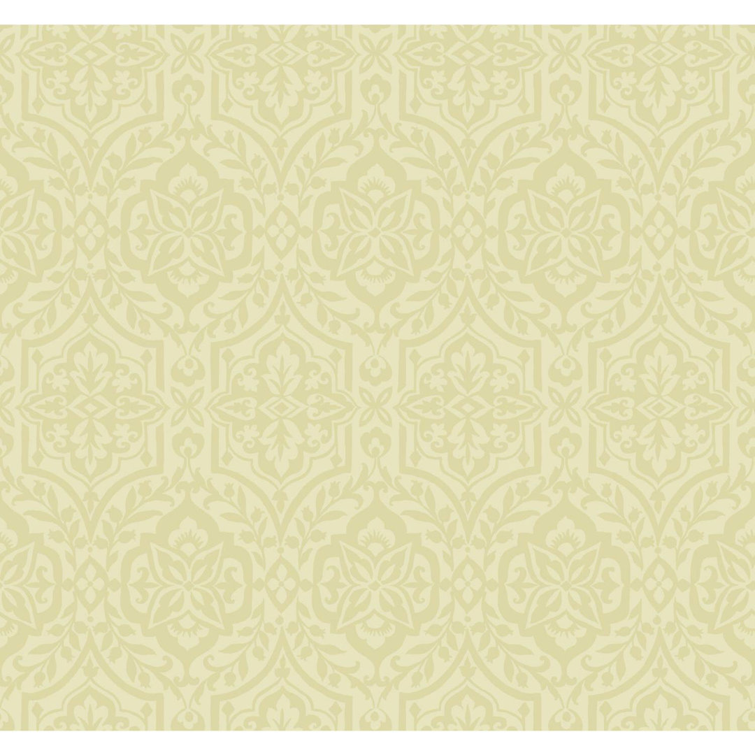 Catherdral Damask Double Roll York Wallcoverings 