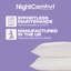 NightComfort Cosy Nights Firm Support Microfibre Anti Allergy Pillows Pack of 4