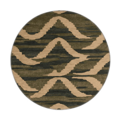 Tapis d'intérieur et d'extérieur brun Nature