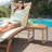 Chrisoula 19'' W Teak Shower Bench