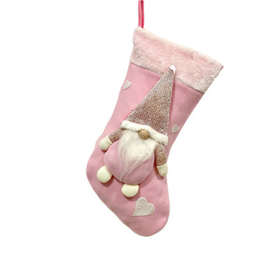 Poupée de Noël sans visage bas de Noël P.ink peluche décorations des fêtes porte fenêtre arbre de Noël grand luminaire suspendu