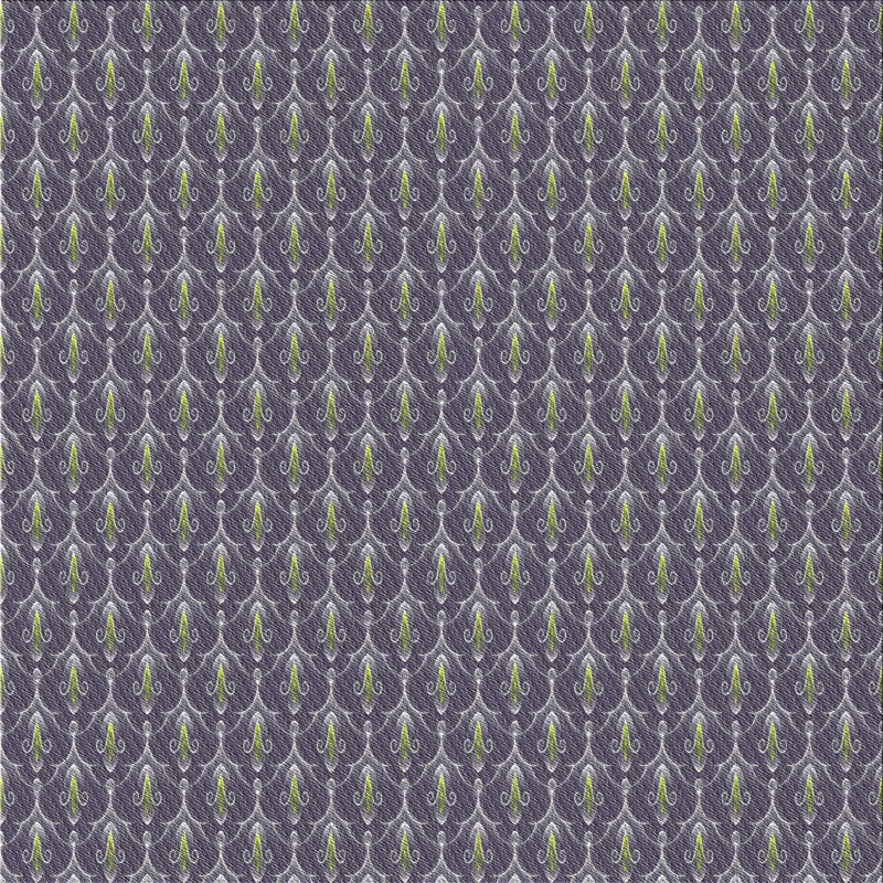 Tapis décoratif gris posstell, Carré 4 pi