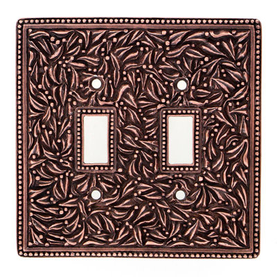 San Michele 2-Gang Toggle Light Switch Wall Plate