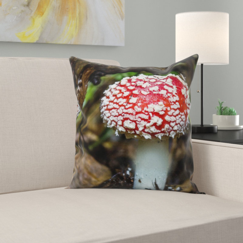 Coussin champignon champignon