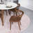Datto 4 - Person Solid Wood Top Four Leg Dining Set-2065547228