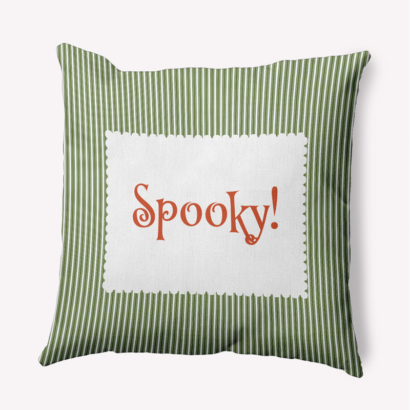 Coussin Vinco, 18 po x 18 po, Oignon vert