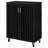 2-Door Black Storage Organizer Cabinet For Bedroom Use-229564294