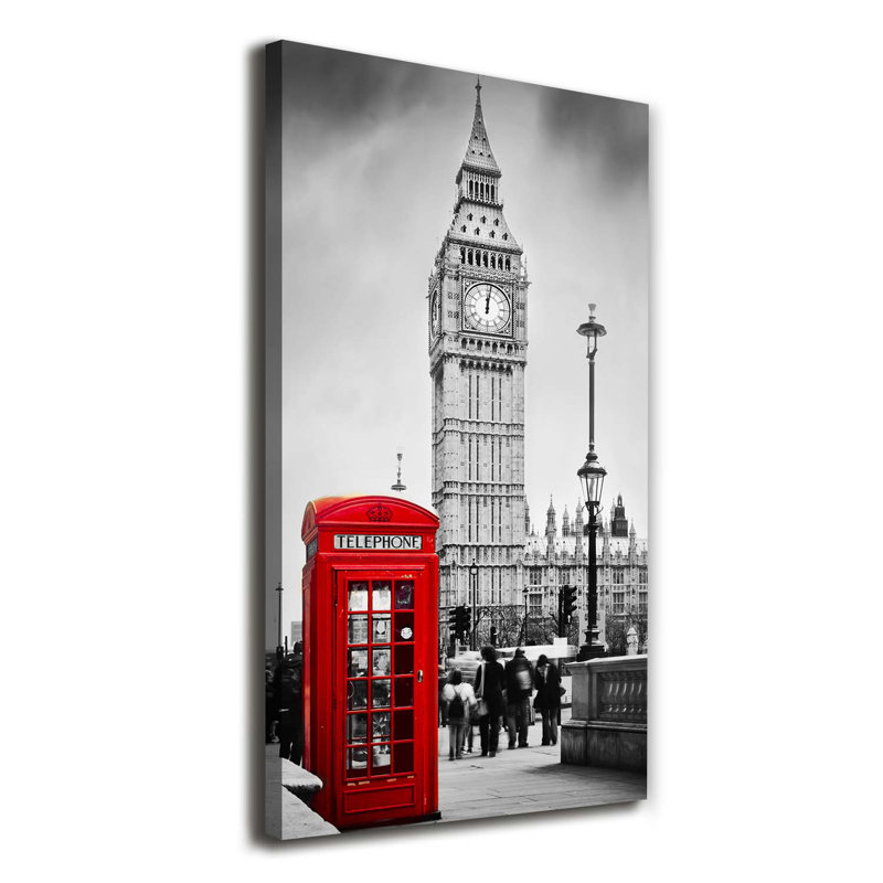 Big Ben London - Wrapped Canvas Print