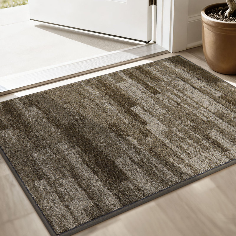 Non-Slip Indoor Doormat, Brown, 61cm W x 91.4cm L