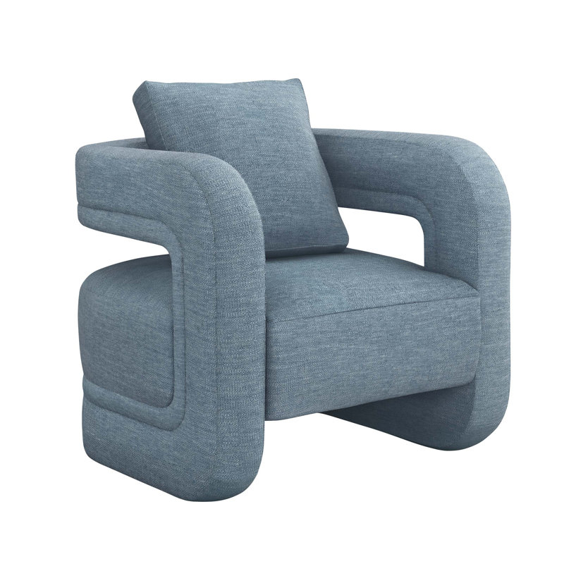 Fauteuil Scillia, Sergé de surf en polyester