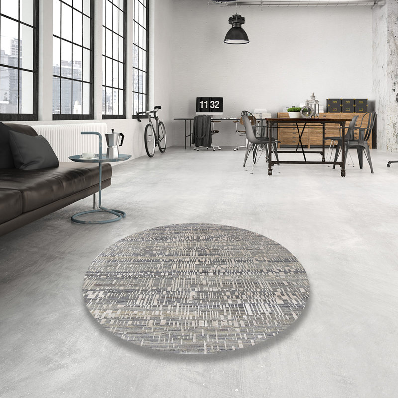 Oriental Indoor Rug, Round 8'