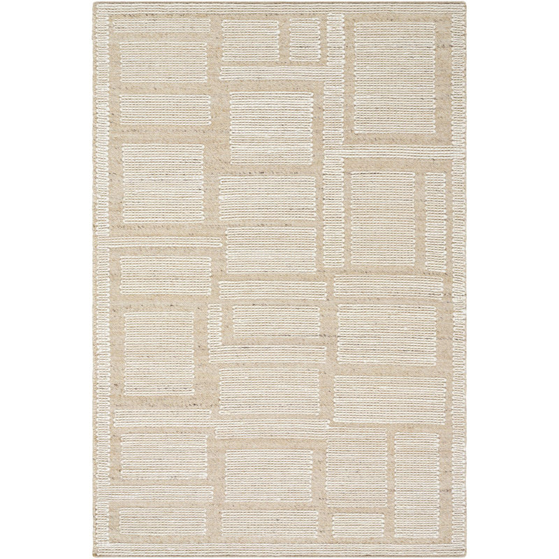 Tapis fait à la main Zarin MCL-2307, Rectangle 5 pi x 7 pi 6 po