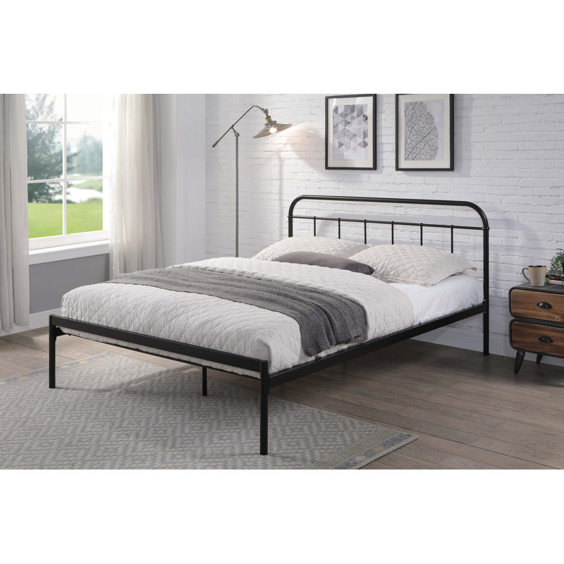 Cofield Bed, Black, Double (4'6), Pocket Memory