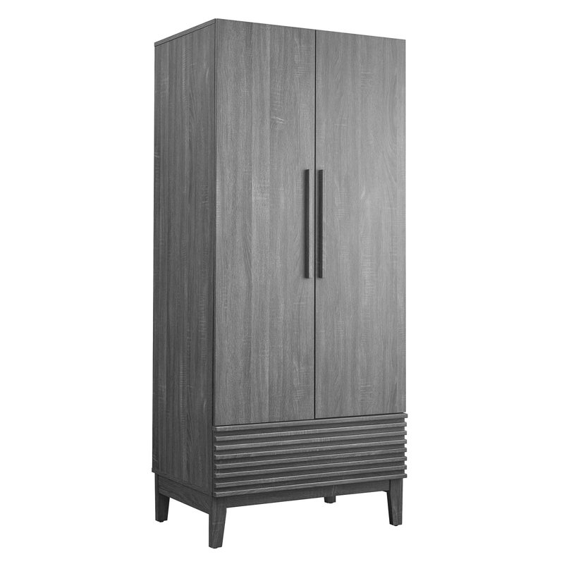 Modway Render Wardrobe, Black