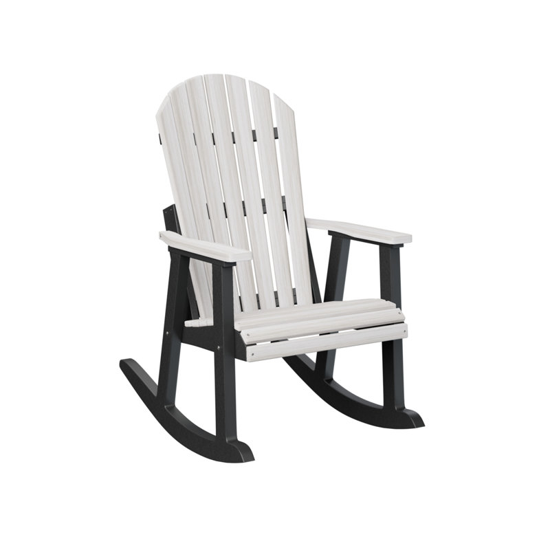 Fauteuil berçant berlinois berlinois, Seashell Top/Black Base