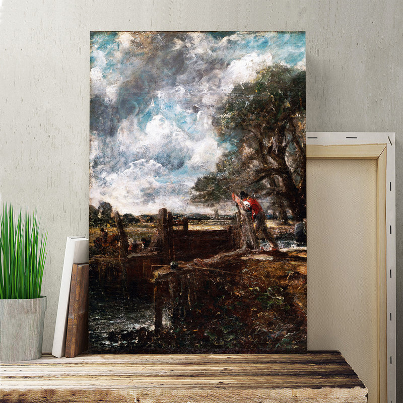 John Constable - Wrapped Canvas Painting, 76cm H x 50cm W