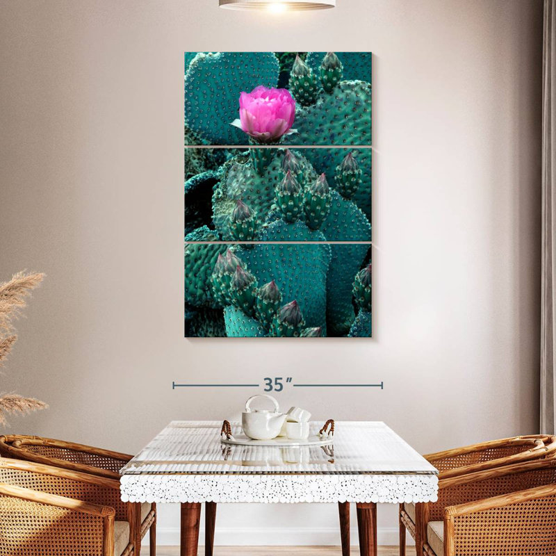 Beaver Tail Cactus, 50" H x 32" W