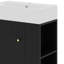 Petit meuble-lavabo avec lavabo simple en céramique 21,6 po-1428462112