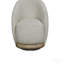 Chaise pivotante en bois