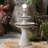 Jambi Hand Crafted Weather Resistant Floor Fountain with Light