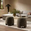 Tye Round Ottoman