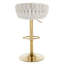 Tabouret de bar pivotant à hauteur ajustable-221016065