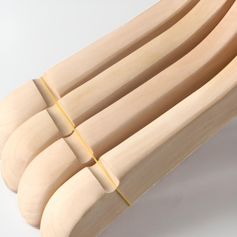 Cintres à vêtements professionnels - Bois robuste, 20