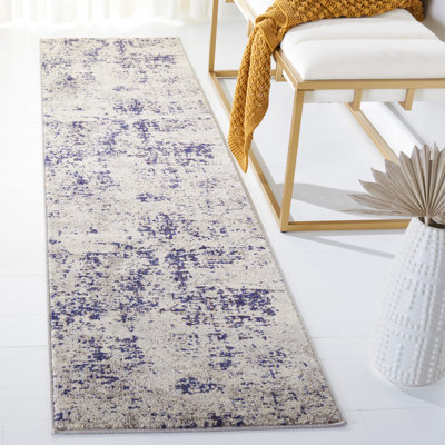 Tapis gris / bleu Gammage