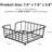 Flat Metal Black Napkin Holders for Kitchen & Dining Table