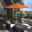 Parasol de patio blanc mat 11 pi.-1140514868