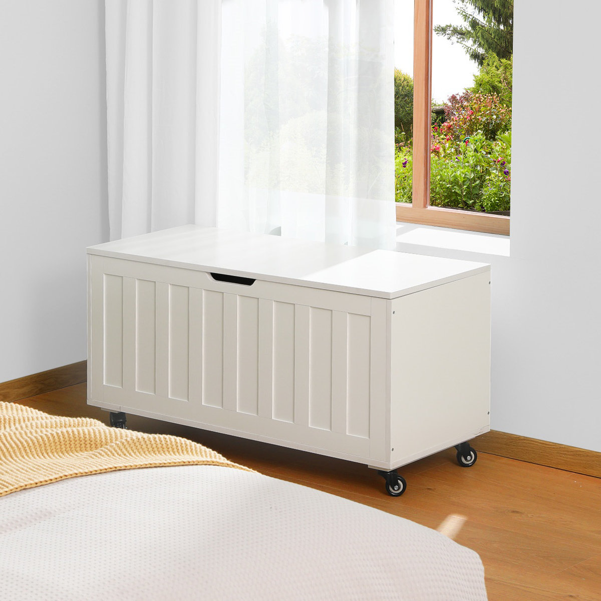 Ebern Designs Storage Entryway Bench Wayfair Canada