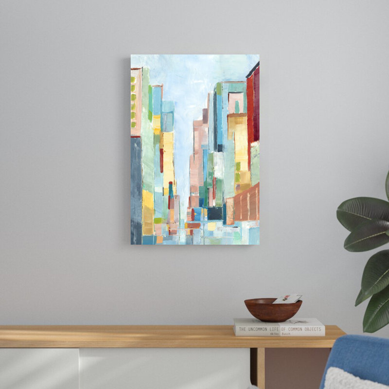 «Uptown Contemporary II» par Ethan Harper - impression sur toile tendue, H 30 po x l 20 po