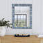 Miroir d'appoint mural blanc Demson-1353355983